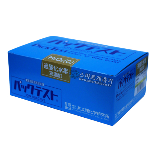 WAK-H2O2(C) Hydrogen Peroxide PackTEST 과산화수소 팩테스트