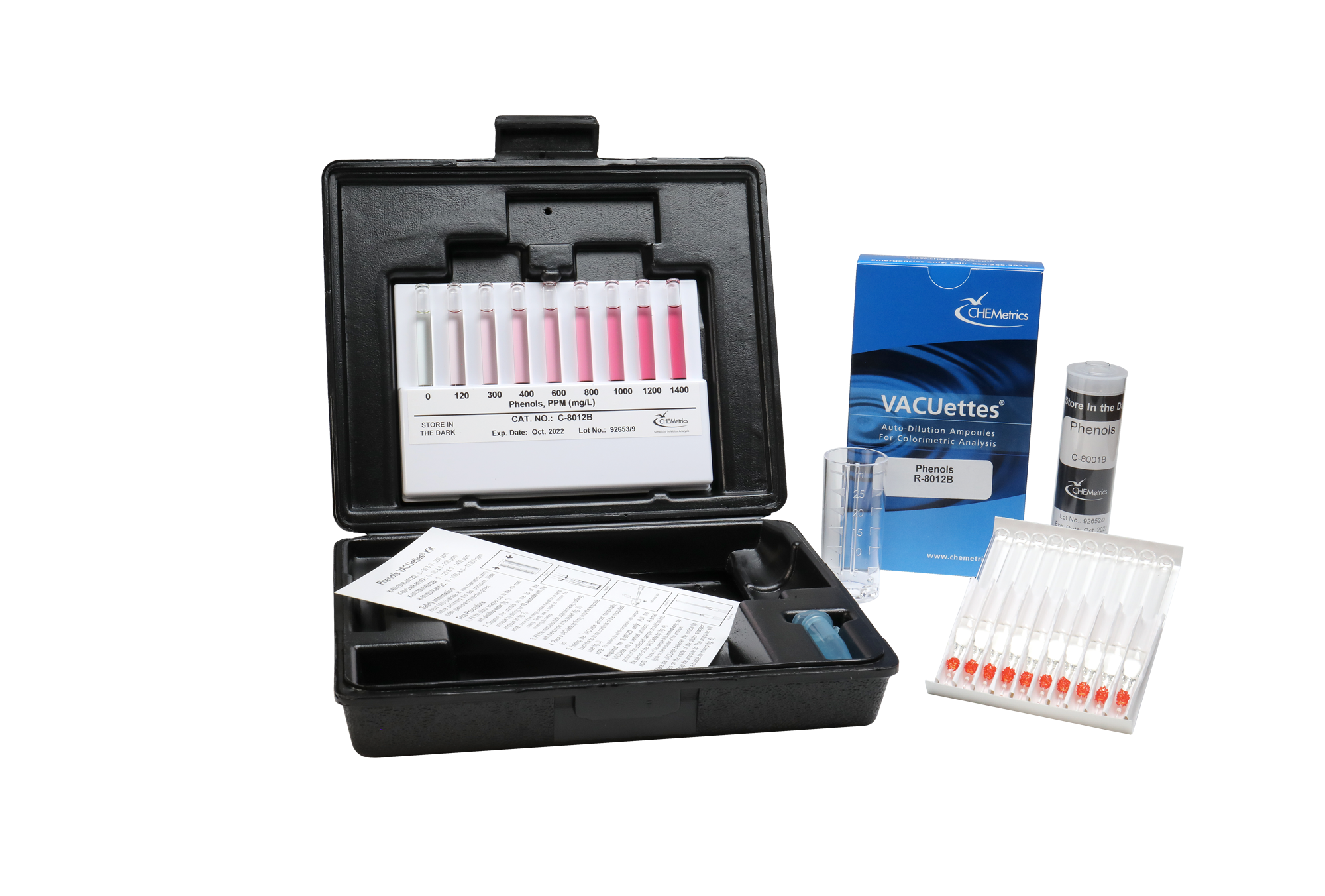 K8012B-페놀 Phenols Test Kits K-8012B-PNL