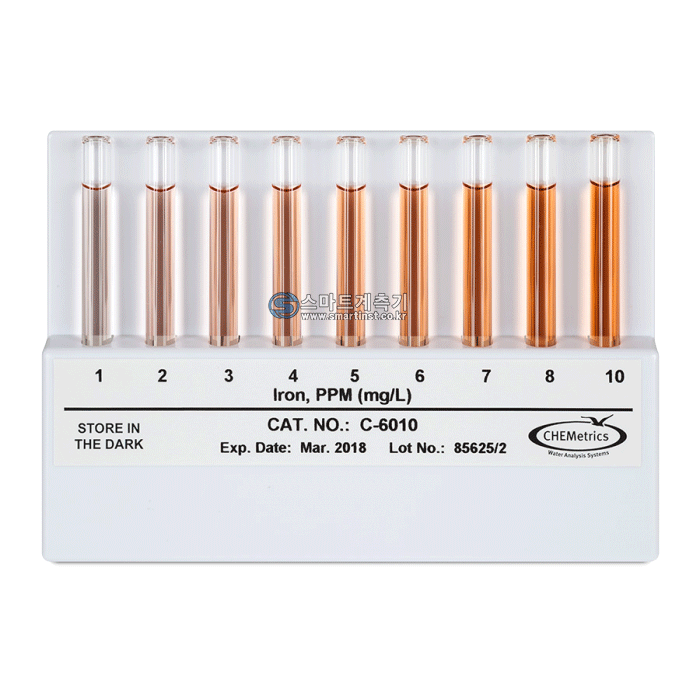 K6010-철 Iron (total & soluble) Test Kits K-6010