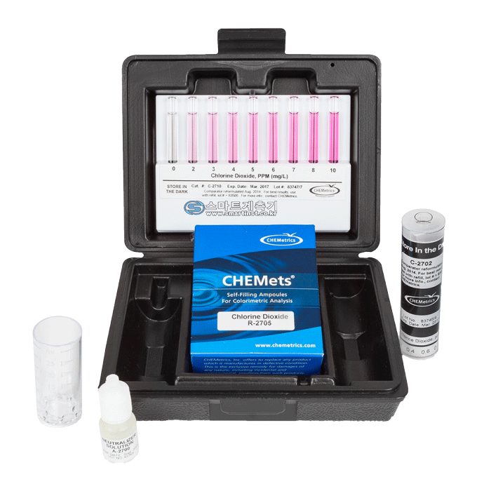 K2705-이산화염소 Chlorine Dioxide Test Kits