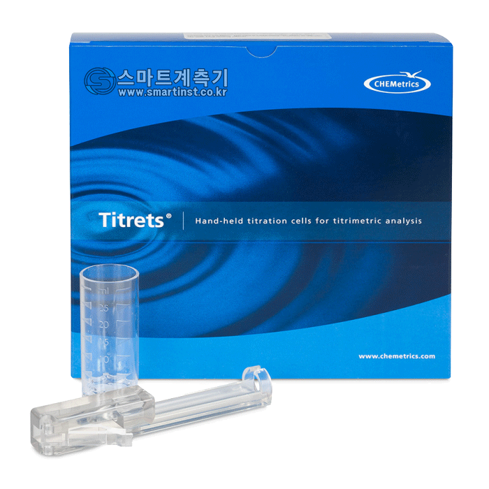 K2070-염화물 앰플 Chloride Test Kits Chemetrics