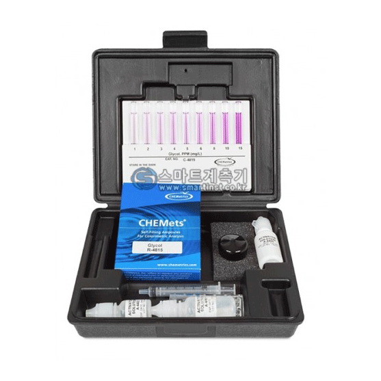 K4815-Glycol 글리콜검사 키트,CHEMetrics Glycol Test Kit