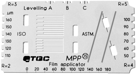 TQCSP-3000 부착력 및 점도 레벨 검사 습도막 측정에서 코팅 어플리케이터 기능