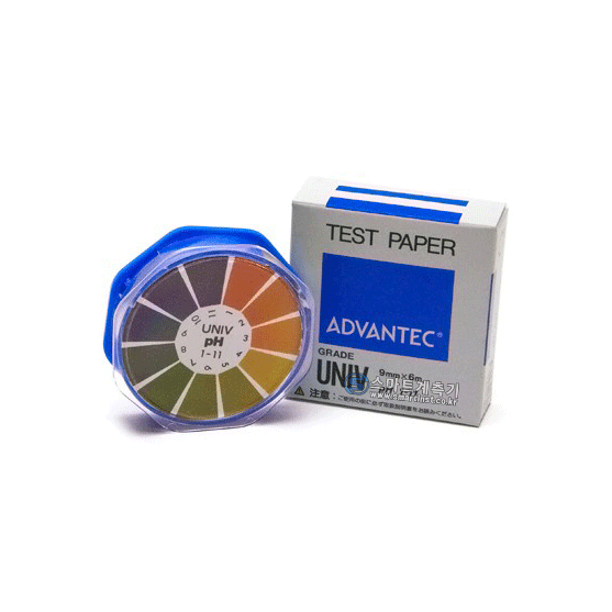 pH-UNIV (07011030), ADVANTEC 검사키트, pH 페이퍼