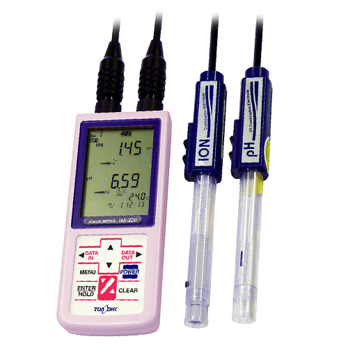 IM-32P 휴대형 PH,이온 측정기 TOADKK Ion, pH Meter