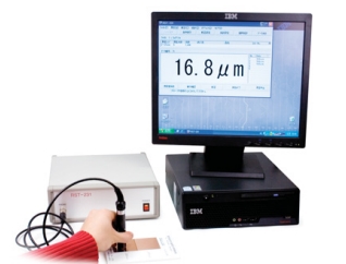 RST-231 동 두께측정기 PCB 기판 위의 동박측정