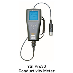 YSI Pro30 휴대형 전도도, 온도, 염분, TDS 측정기