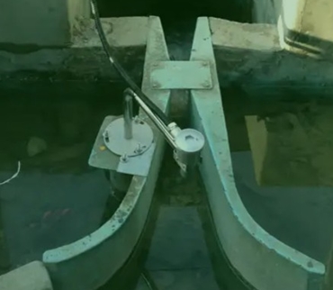 초음파펄스반사방식 개수로 유량계 HE101F1-FTF-100