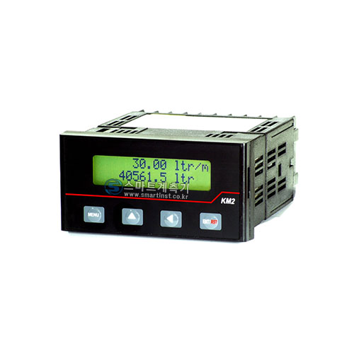 판넬형 지시적산계 KM2 순간유량 및 적산(누적량) 표시펄스