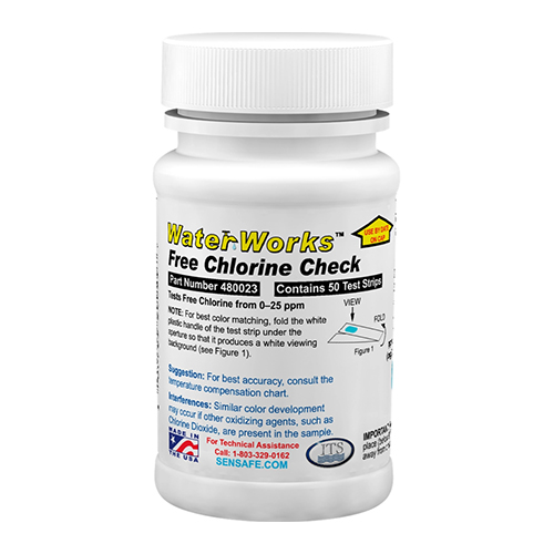 B50-FreeClM1 잔류염소키트 Free Chlorine Test Strips 480023