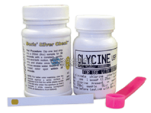 B50-SilverLR 은 수질검사키트 범위 0-0.1 mg/L ITS 횟수50회