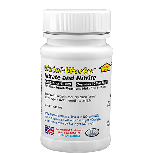 B50-NO 질산염,아질산염 Nitrate, Nitrite Test Strips 480009