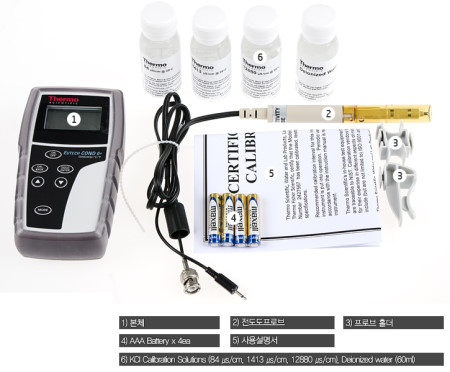COND 6+휴대형 전도도측정기 conductivity EUTECH 전도도미터