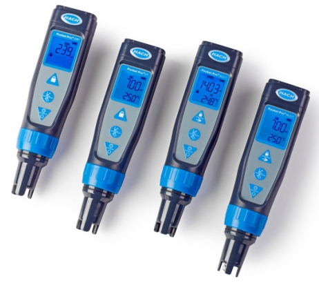 9532700 포켓용 전도도측정기, TDS,염분 HACH Pocket Pro+Multi1