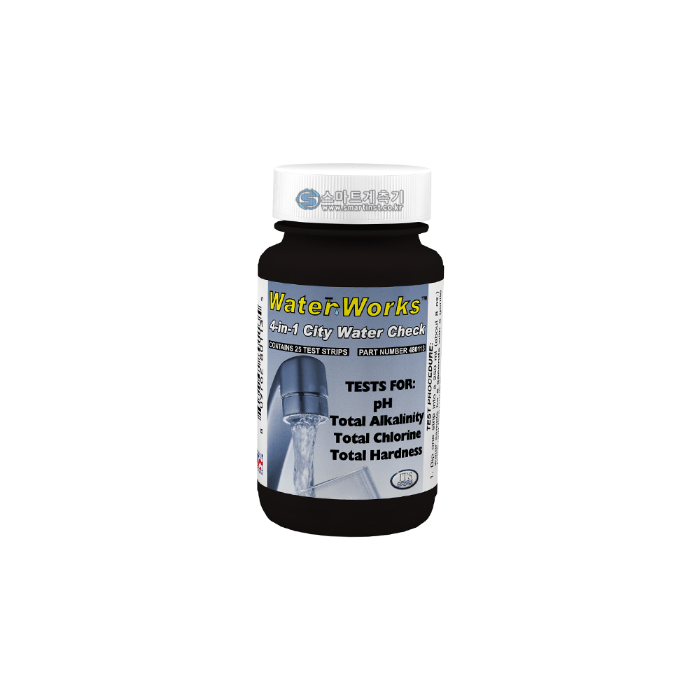 4in1-city 다항목측정 pH,총알카리도, 총염소, 총경도 ITS키트 480113