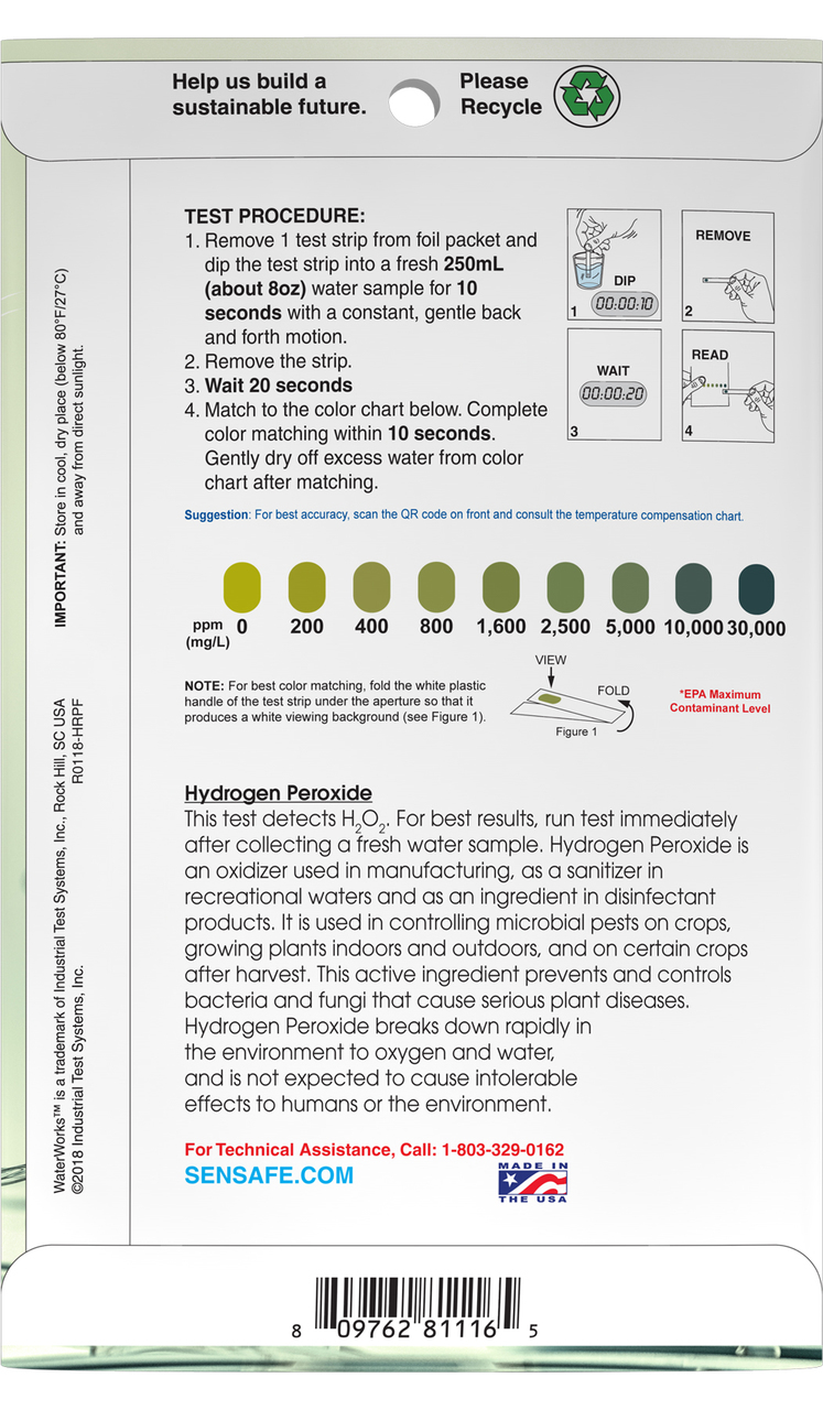P30-H2O2H1 고농도 과산화수소 키트,Hydrogen Peroxide 481116