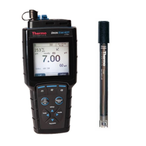 STARA2216-pH 휴대용 pH 측정기 Orion A221 pH Portable Meter, 9107BNMD