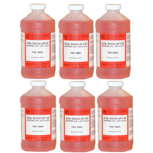 YSI-3821(6EA) pH4 표준용액 YSI pH Buffer Solution 6EA