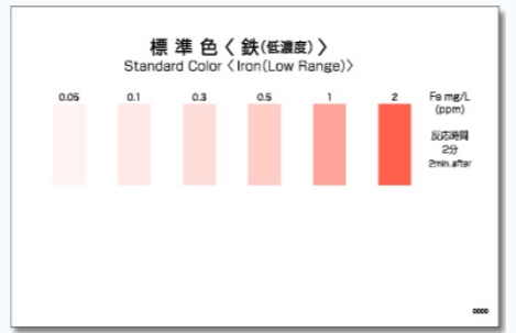 WAK-Fe(D) 저농도 철 팩테스트 Low Iron Packtest