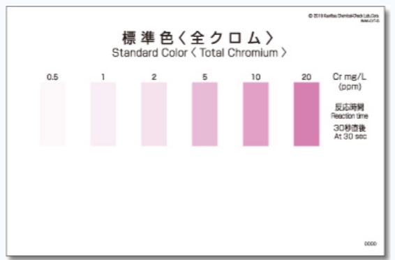 WAK-Cr(T)  총크롬 팩테스트 Total Chrome Packtest