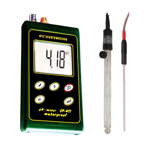 CP-411G 휴대형 pH측정기, Elmetron pH Meter, EPS-1 pH전극