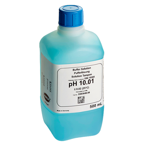 22836-49 pH10.01 표준용액, color-coded blue, 500 mL