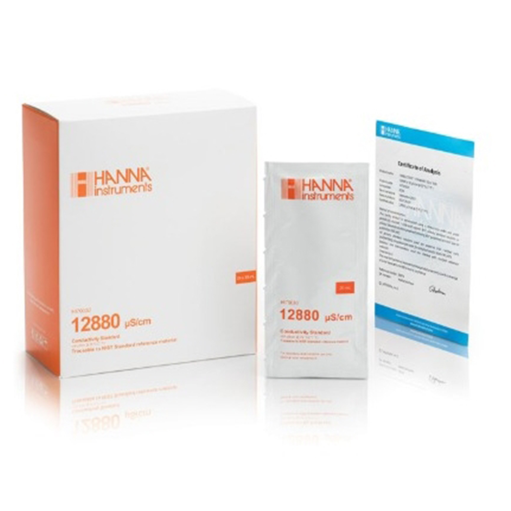 HI70030C 12880μS 전도도 표준용액 Conductivity Standard Solution(20㎖X25개)