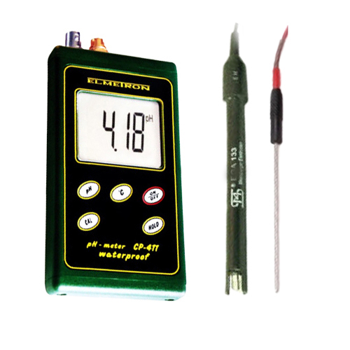 CP-411-ORP 휴대형 ORP측정기, ORP ,온도센서 분리형 타입 EMC133 전극