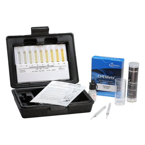K-1510 암모니아성질소 Ammonia-N 테스트키트 Chemetric