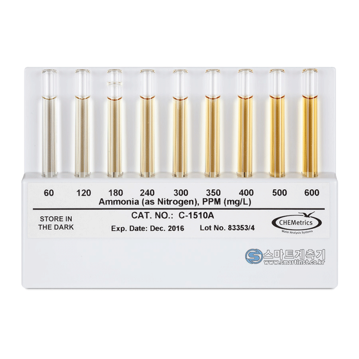 K-1510A 암모니아성질소 테스트키트 Ammonia-N Chemetric