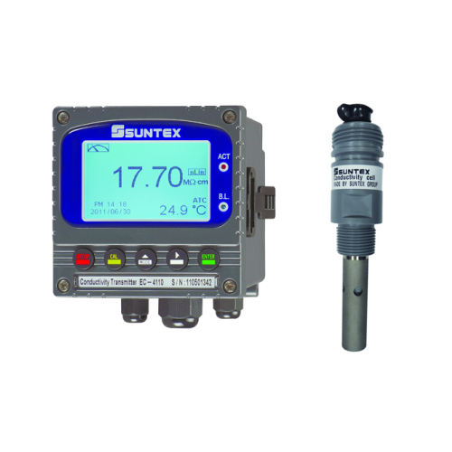 CON-4110RS-8-221 초순수 전도도측정기 썬텍스 Ultra pure water