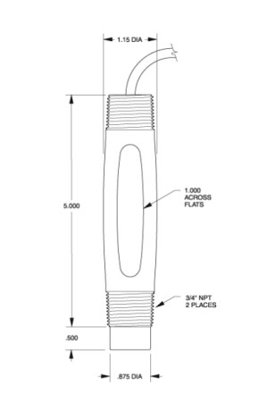 S410-GTk Flat type pH전극 삽입깊이12.7mm, PT1000 온도보상타입