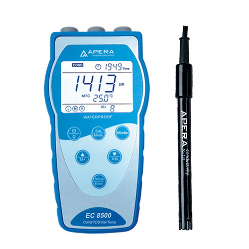 EC8500-2301 전도도 측정기Conductivity TDS Salinity 온도