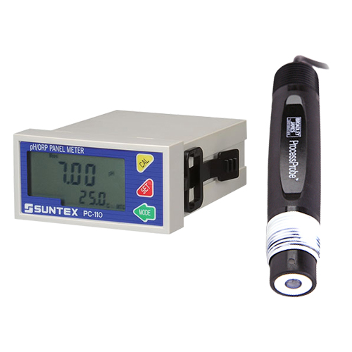 PH-110-S410N pH측정기, 침적 및 삽입형 Flat type pH전극