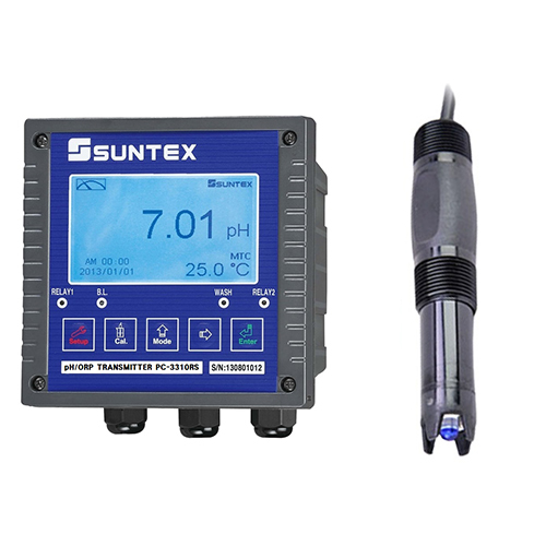 PH-3310-S420N 설치형 pH측정기 침적 및 삽입형 전극(삽입 깊이 58mm)