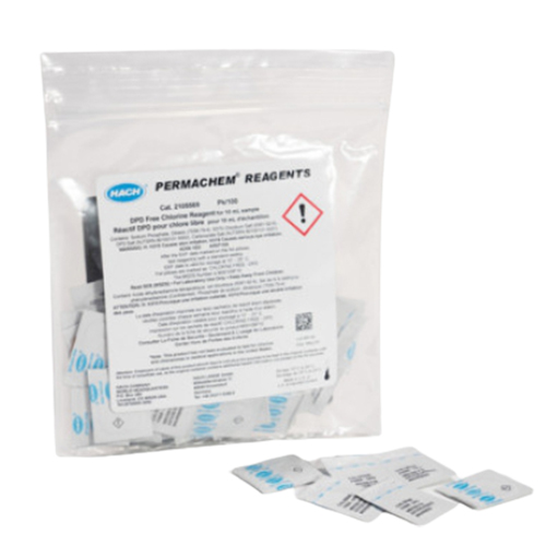 21055-69 유리 잔류염소 시약 HACH 2105569 DPD Chlorine