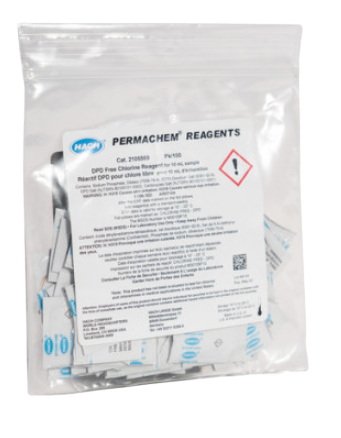 2105669-KR 총 잔류염소 시약 HACH DPD 결합잔류염소 21056-69