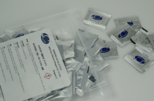 011015 유리 잔류 염소 시약 Sinsche DPD Chlorine Reagent