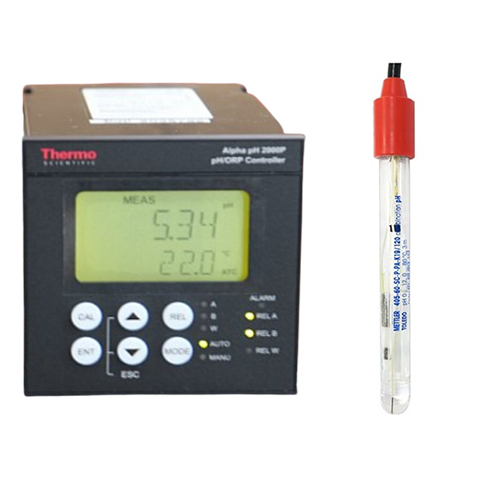 pH-2000P-405 도금공정 설치형 pH측정기, 메틀러 토레도 pH전극