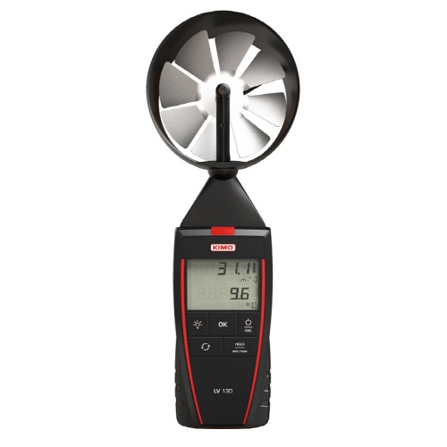 LV130 휴대용 Φ100mm 베인풍속풍량계 vane probe thermo anemometer