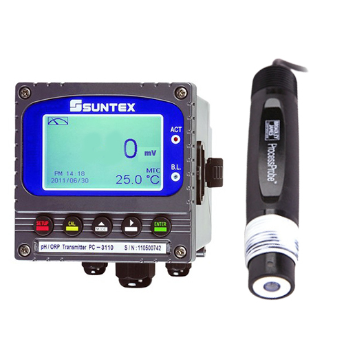 ORP-3110-S410 인라인 Flat type ORP 측정기 하수처리장 무산소조 측정
