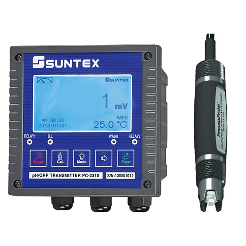 ORP-3310-S400 인라인 ORP 측정기 하수처리장 무산소조 측정