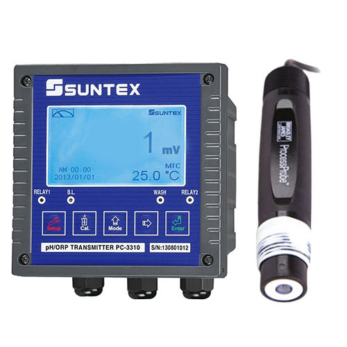 ORP-3310-S410 인라인 Flat type ORP 측정기 하수처리장 무산소조 측정