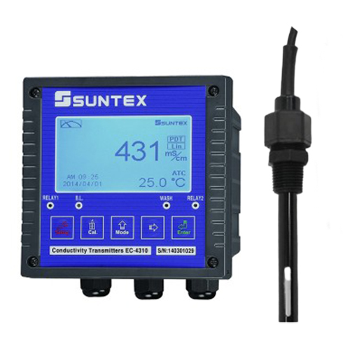 Salt-4310RS-8-244-30 염분측정기,Graphite 전극 RS-485통신