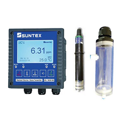 CT-6310RS-10PPM 설치형 잔류염소측정기, 프로미넌트 잔류염소 전극