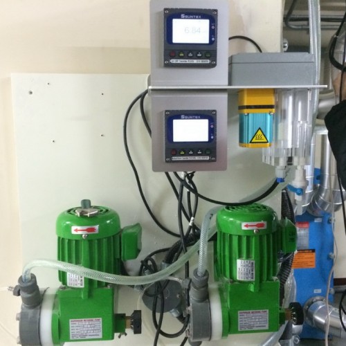 CT-6110-POL(pH) 설치용 잔류염소측정기 Free Chlorine, pH, 온도