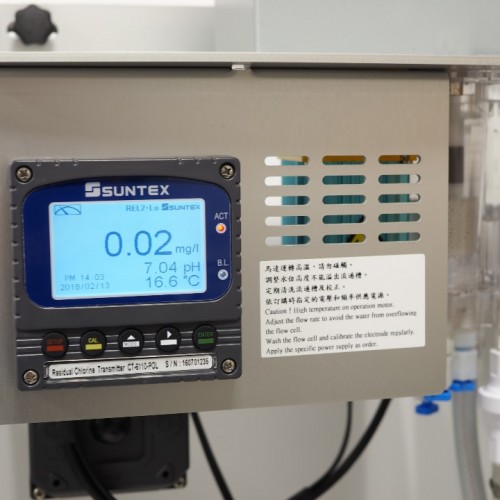 CT-6110-POL(pH) 설치용 잔류염소측정기 Free Chlorine, pH, 온도