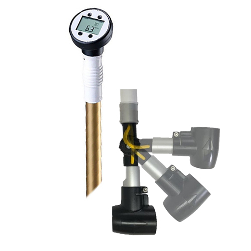 FP-211S 회전 헤드용 디지털 액체 유속계