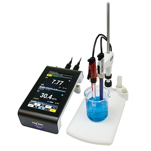 MM-43X 멀티 수질측정기ph ORP ION DO 전도도 비저항 염분 TDS, DO측정