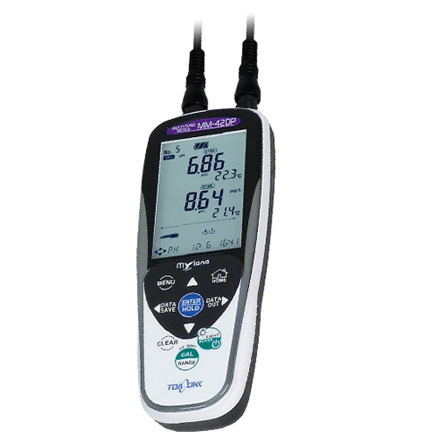 MM-42DP pH,DO 2채널측정기 Portable water quality meter